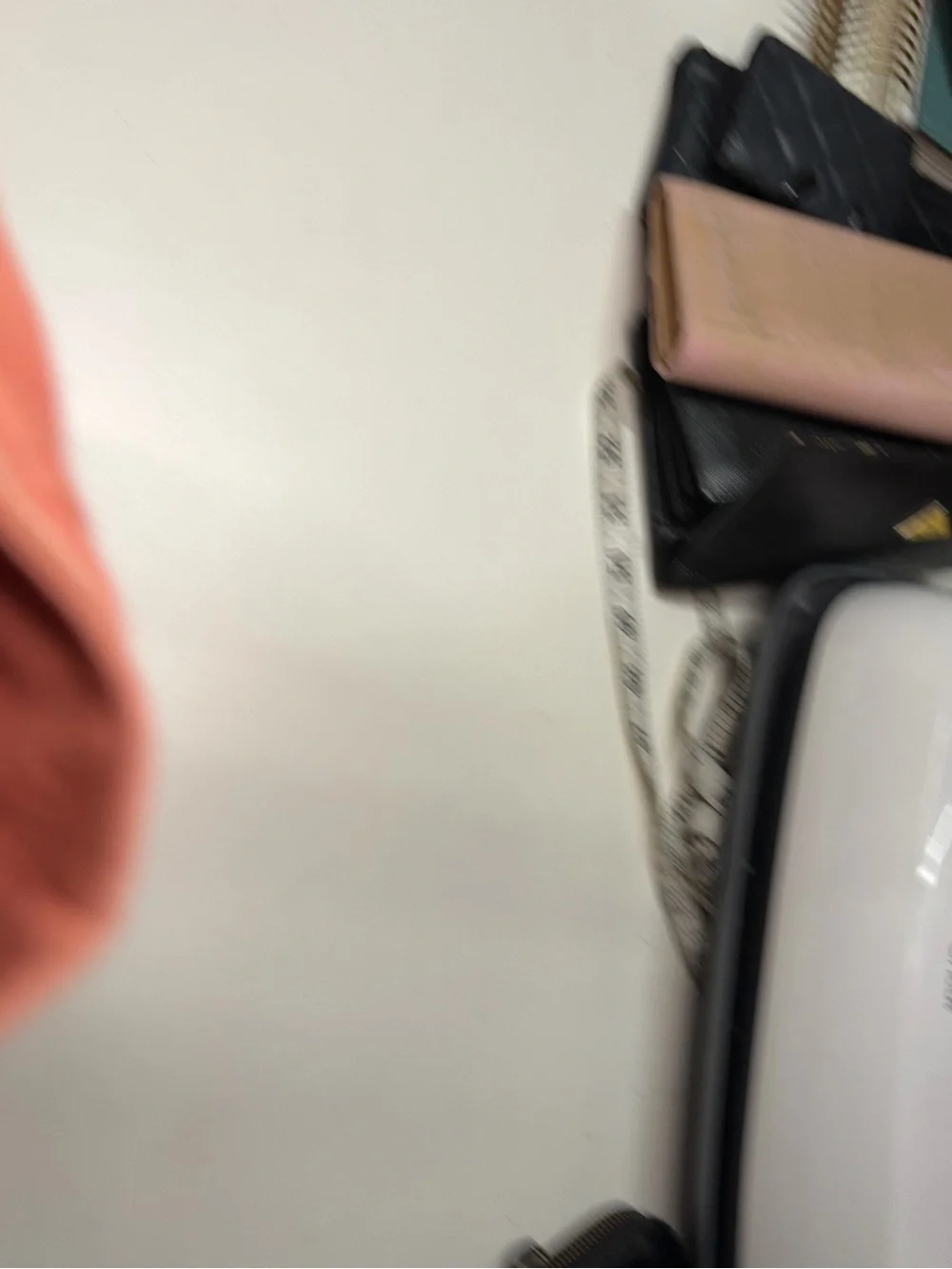 Loewe Coral Pink Leather Shoulder Bag with Anagram Detail